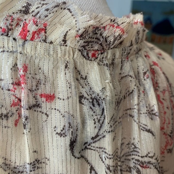 Madewell Shirred Popover in Turkish Garden Large - Picture 7 of 12